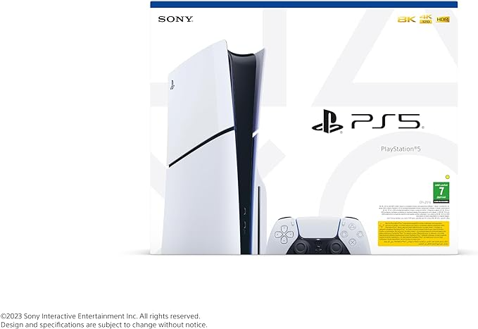 PlayStation 5 With Blu-Ray Disc Console (SLIM)