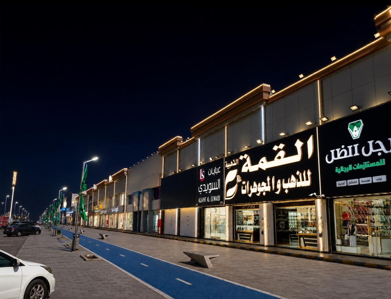 معارض تجارية للإيجار في جدة | حي الحمدانية