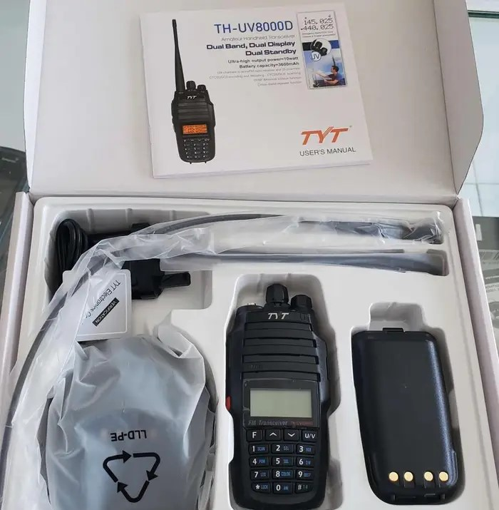 جهاز TYT UV-8000D اللاسلكي أداء قوي واتصال بعيد المدى