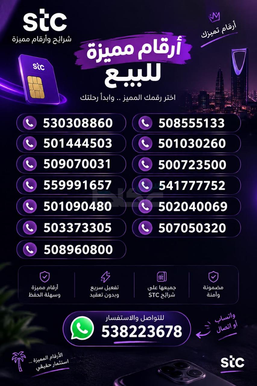 ارقام مميزه